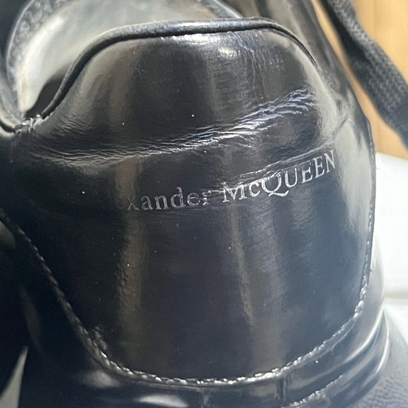 Alexander McQueen Larry Sneakers “Custom” Stealth Black Men’s Sz. 11 (44) - Picture 8 of 14